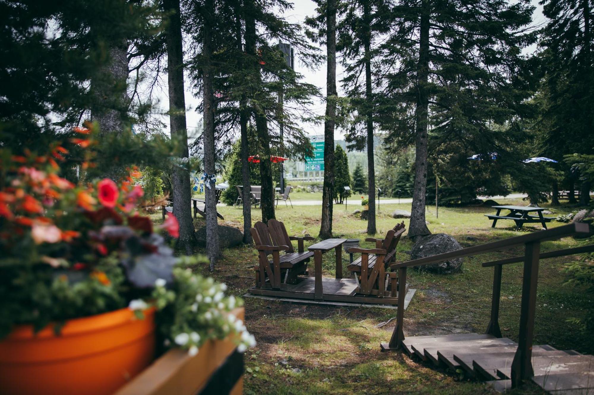 Motel Des Cascades Baie-Saint-Paul Kültér fotó